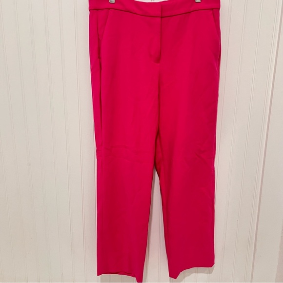 J. Crew Pink Straight Leg Pants Kate office Work - Picture 1 of 7